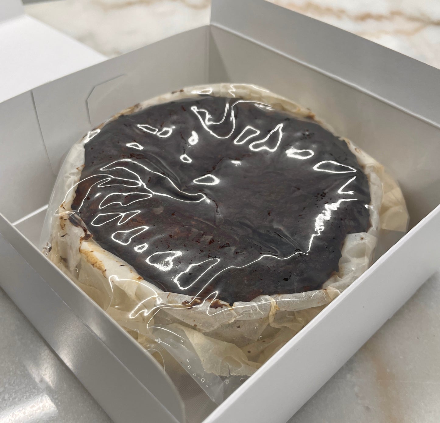 ヴィーガンバスクチーズケーキ【ヴィーガングルテンフリー・食品添加物不使用】